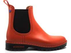 Verbenas GAUDI MAT BICOLOR Orange Boots et Bottines Plates Femme