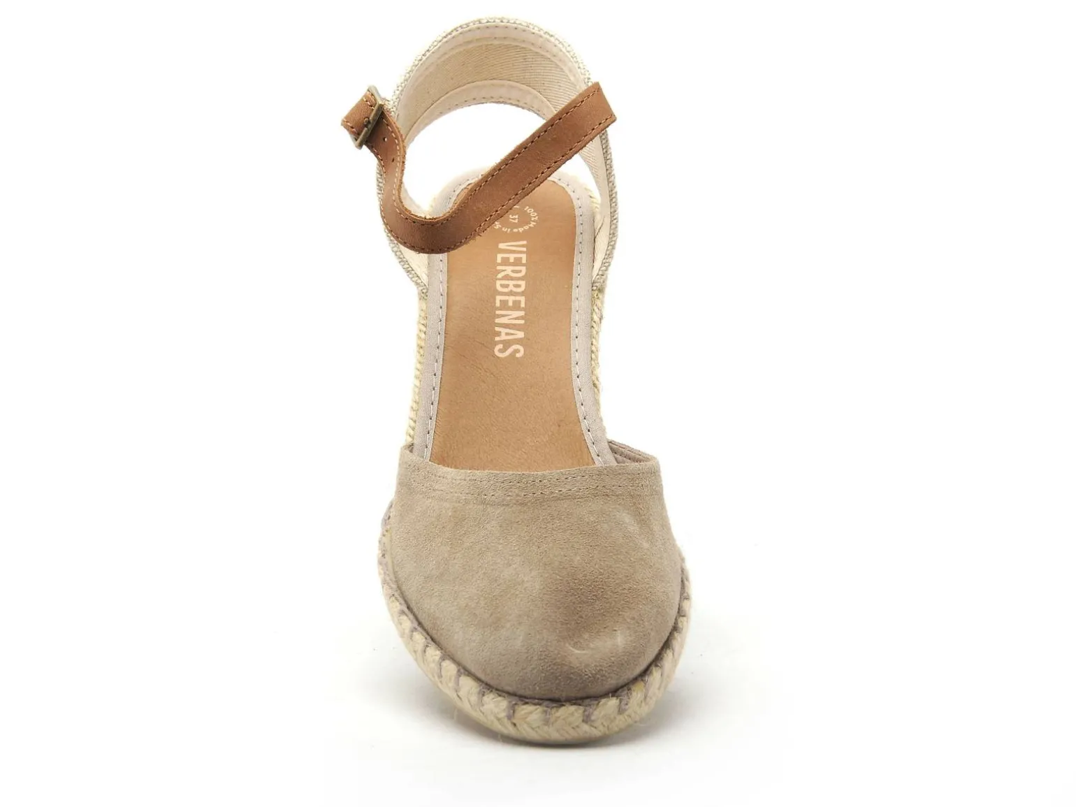 Verbenas MALENA Beige Sandales à Talons Femme
