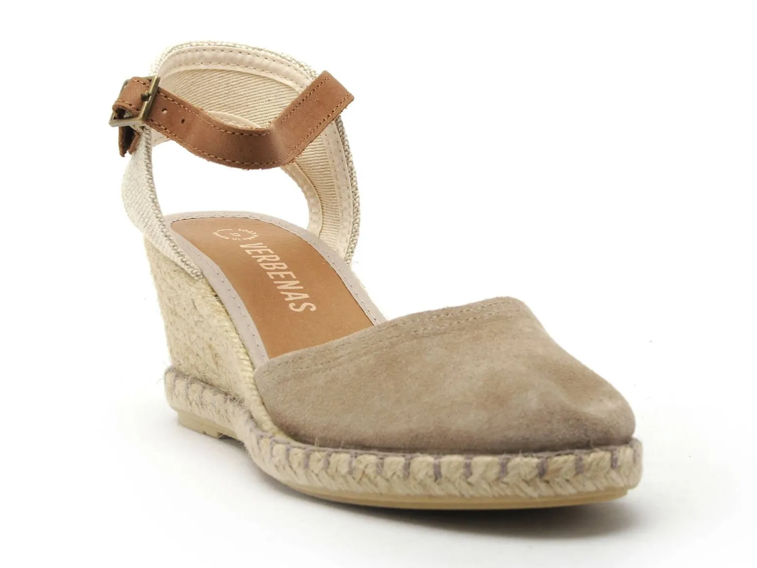 Verbenas MALENA Beige Sandales à Talons Femme