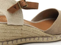 Verbenas MALENA Beige Sandales à Talons Femme