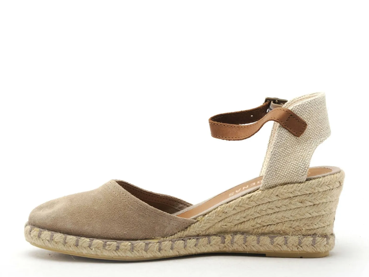Verbenas MALENA Beige Sandales à Talons Femme