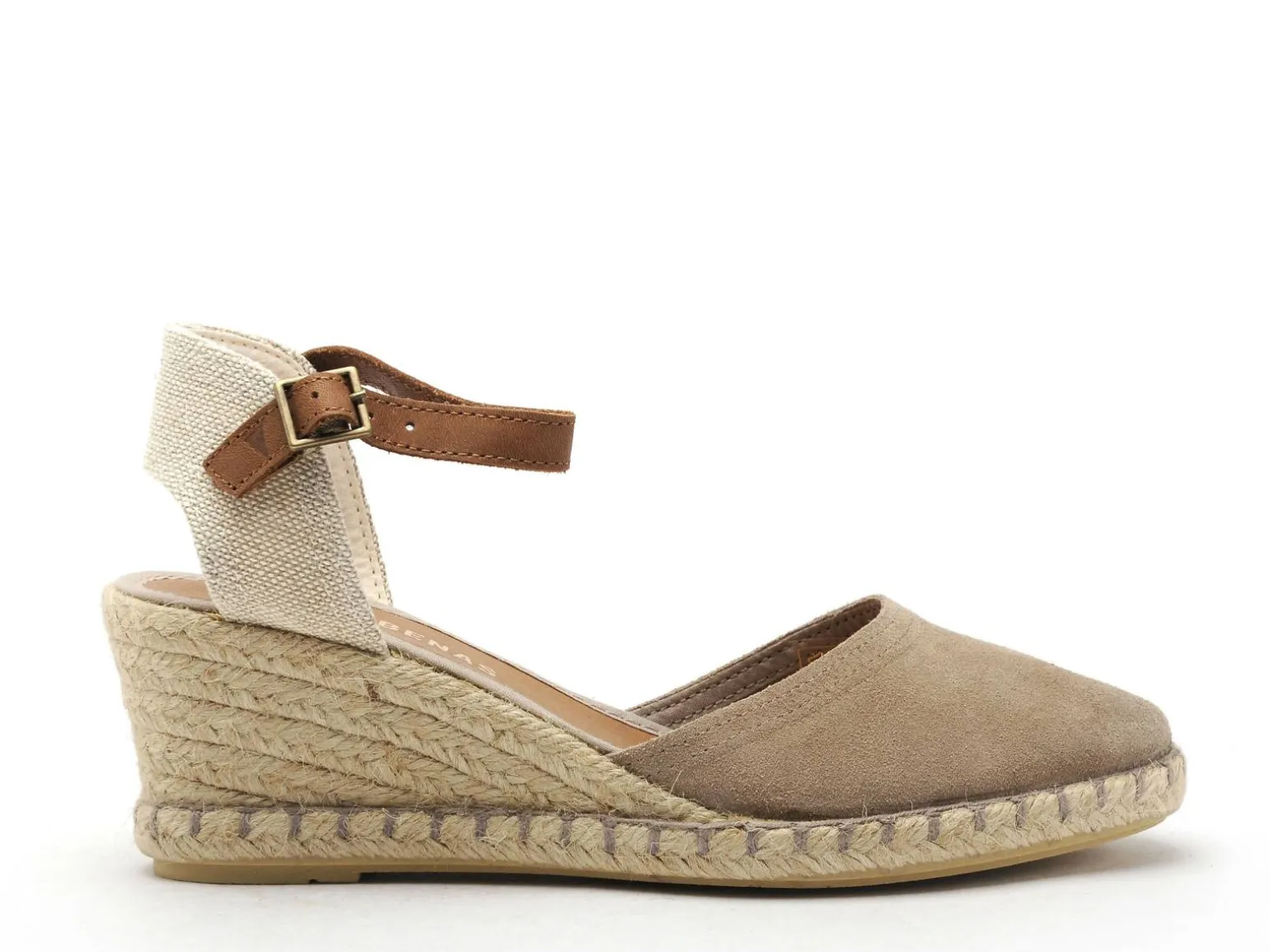Verbenas MALENA Beige Sandales à Talons Femme