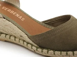 Verbenas MALENA Kaki Sandales à Talons Femme