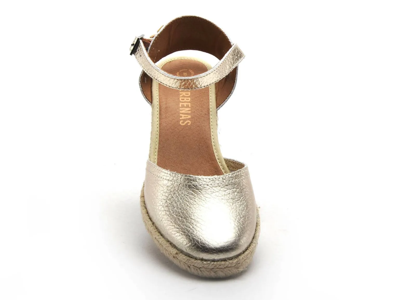 Verbenas MALENA NUCLEO METAL Or Sandales à Talons Femme