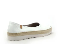 Verbenas NADIA NUCLEO Blanc Ballerines Femme