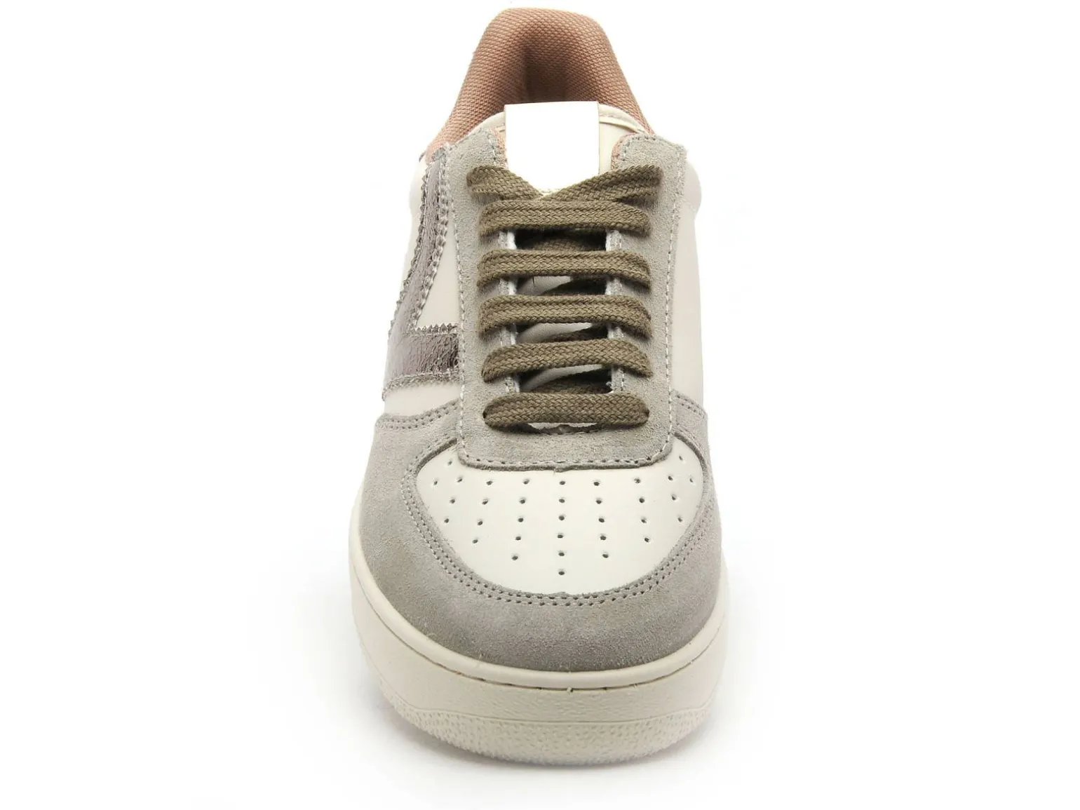 Victoria Baskets MADRID SER METAL Kaki Baskets Basses Femme