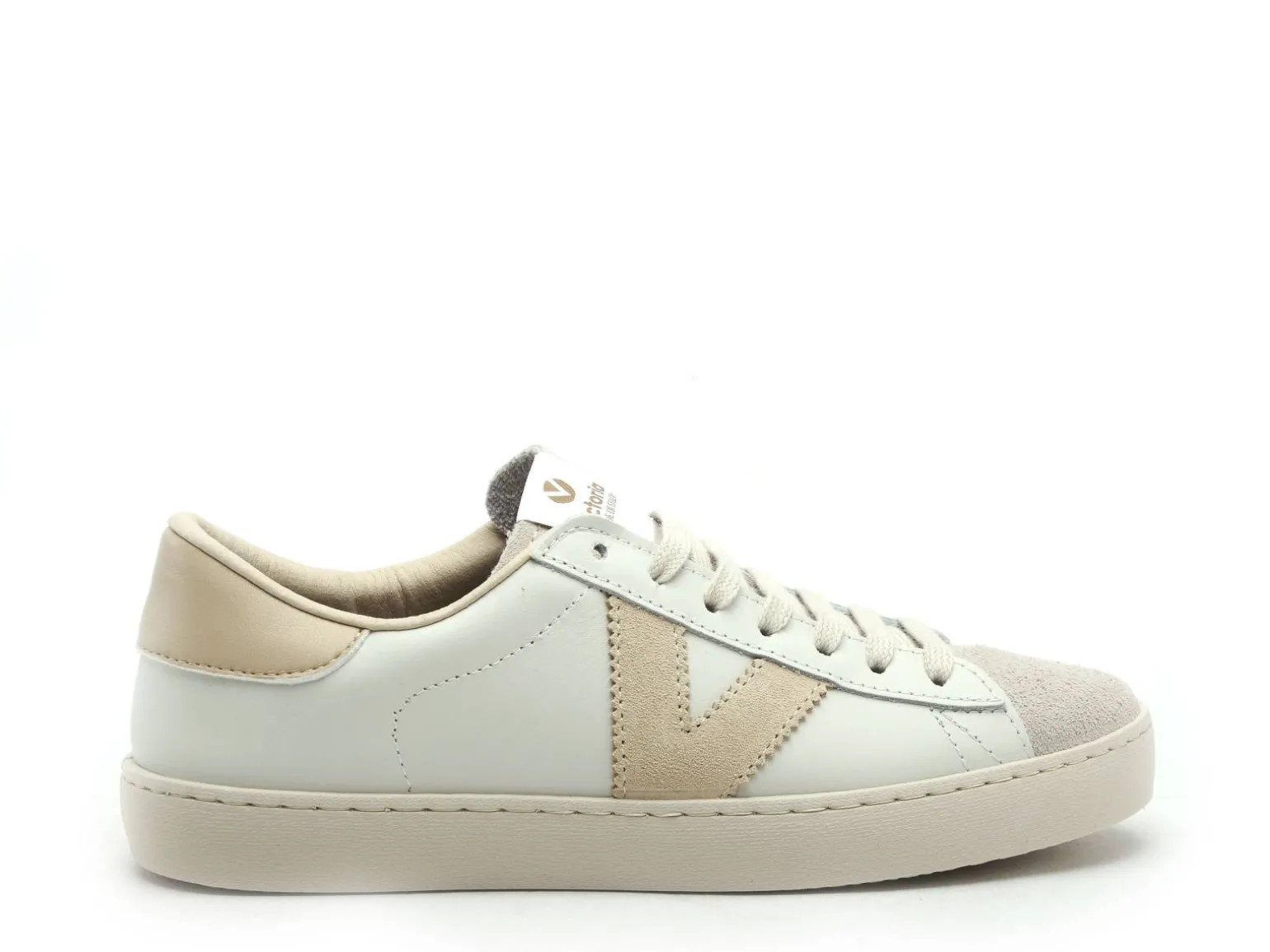 Victoria BERLIN PIEL ET SERRAJE 1126142 Beige Baskets Basses Femme