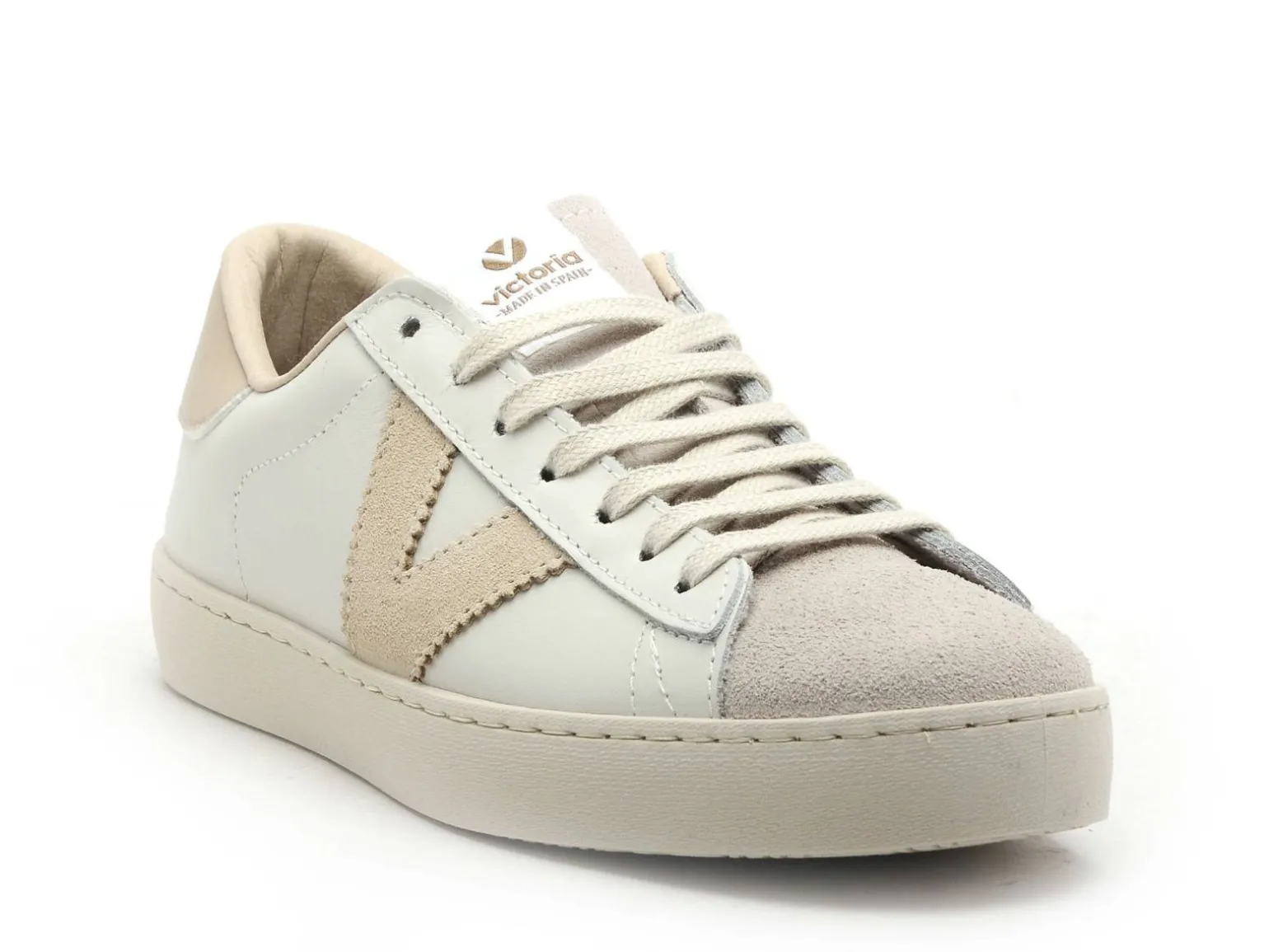 Victoria BERLIN PIEL ET SERRAJE 1126142 Beige Baskets Basses Femme