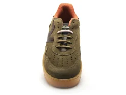 Victoria MADRID SER METAL Kaki Baskets Basses Femme