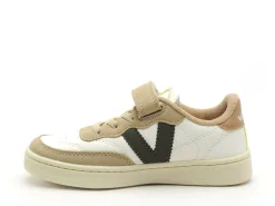Victoria 1256108 OLSO EFECTO PIEL ET GLITTER Beige Baskets Basses Garçon