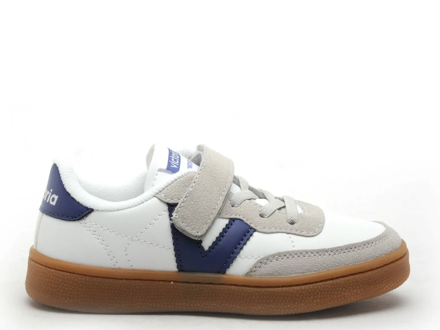 Victoria OSLO EFECTO PIEL et COLOR 1256102 Blanc Baskets Basses Garçon