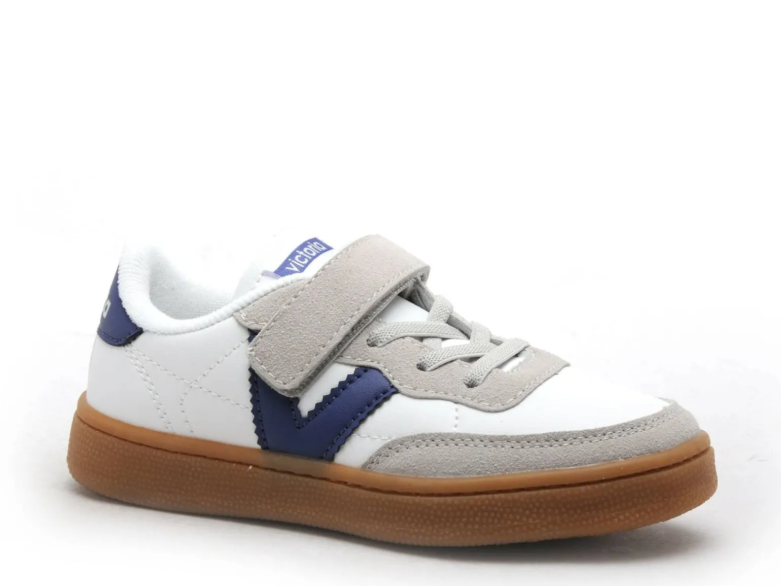 Victoria OSLO EFECTO PIEL et COLOR 1256102 Blanc Baskets Basses Garçon