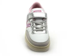 Victoria OSLO EFECTO PIEL et LEOPA 1256103 Blanc Baskets Basses Fille