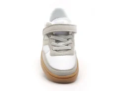 Victoria 1256102 OSLO EFFET PIEL ET LEOPARD Blanc Baskets Basses Garçon