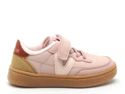 Victoria 1256106 OSLO VELCRO EFECTO PIEL Rose Baskets Basses Fille