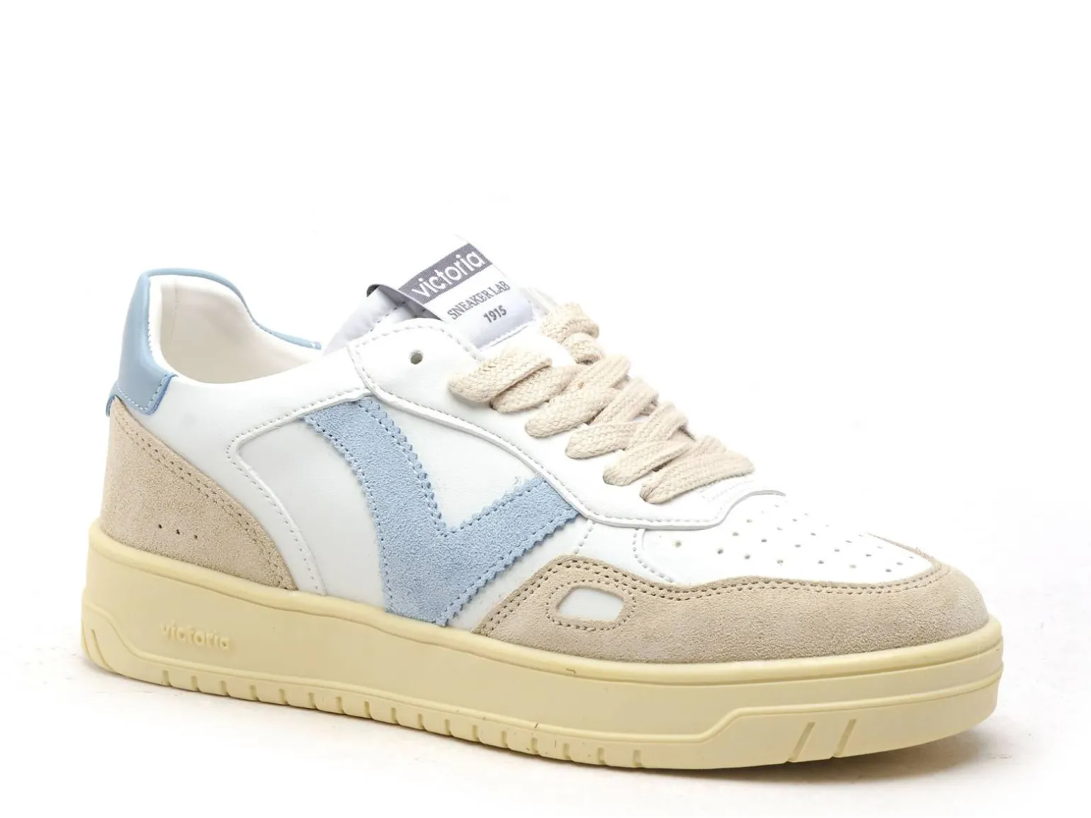 Victoria SEULEFECTO 1257136 Bleu Baskets Basses Femme