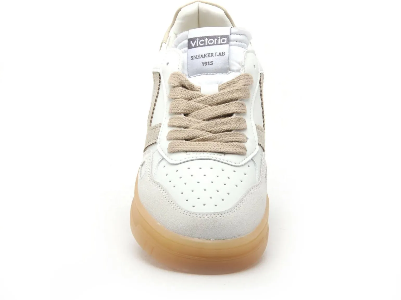 Victoria SEUL EFECTO PIEL ET SERRA 1257129 Blanc Baskets Basses Femme