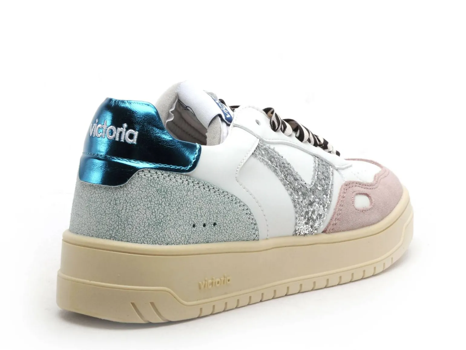 Victoria SEUL EFECTO PIEL SERRAJE 1257133 Multicolore Baskets Basses Femme