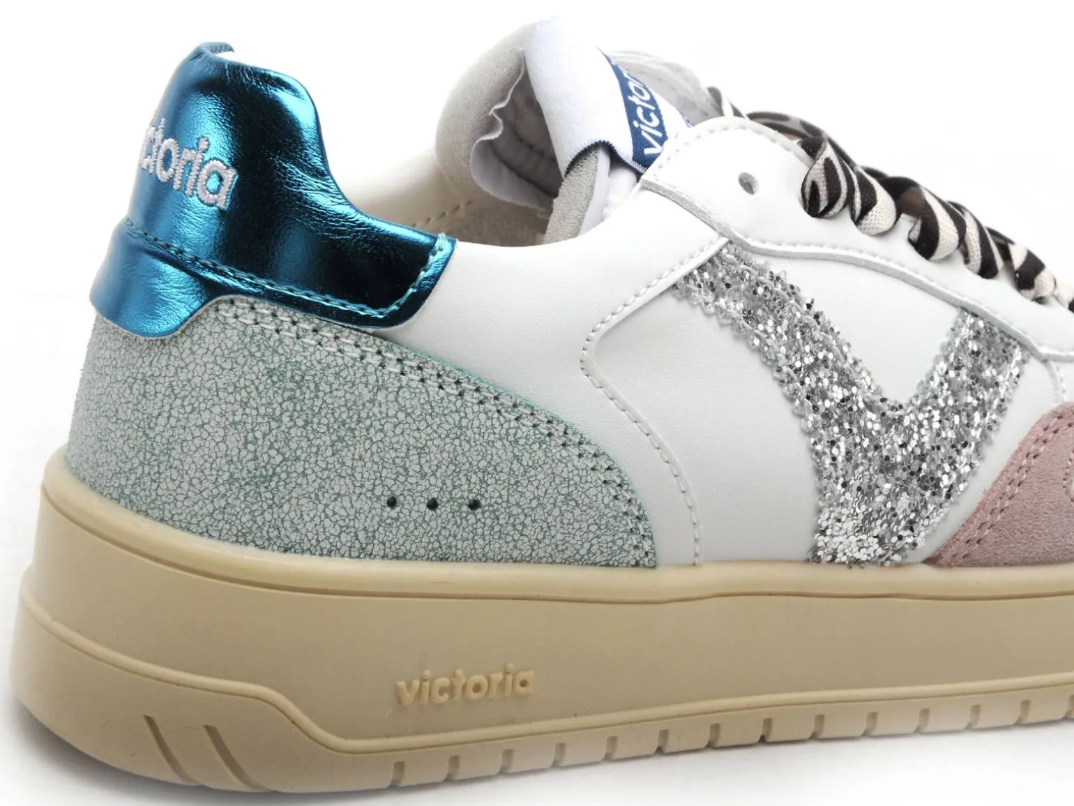 Victoria SEUL EFECTO PIEL SERRAJE 1257133 Multicolore Baskets Basses Femme