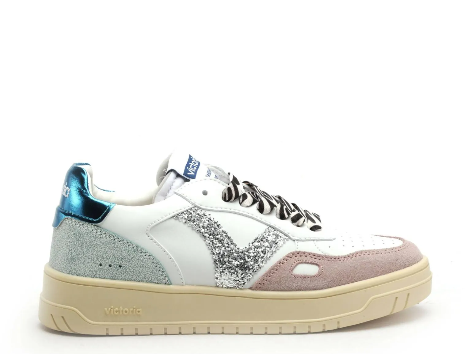 Victoria SEUL EFECTO PIEL SERRAJE 1257133 Multicolore Baskets Basses Femme