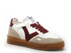 Victoria SEUL EFECT PIEL SER Bordeaux Baskets Basses Femme