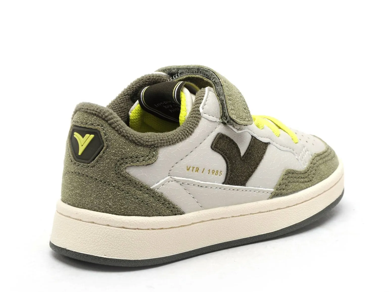 Victoria 8810101 SMASH KIDSRETRO Blanc Baskets Basses Garçon