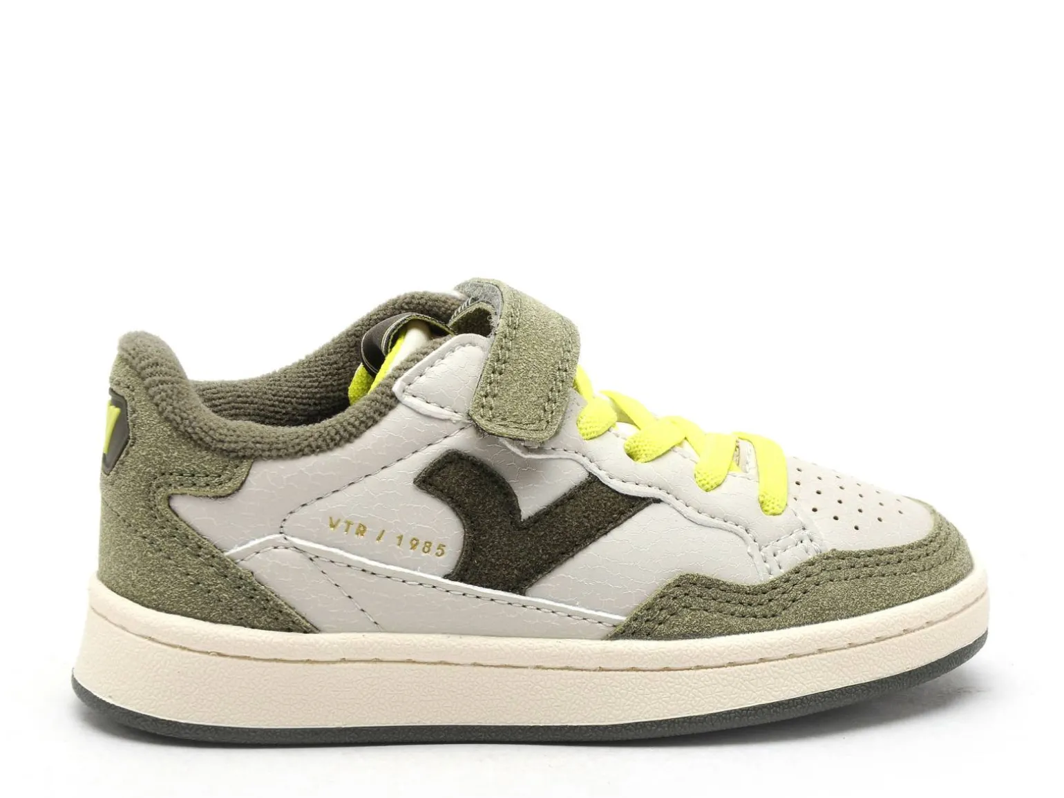 Victoria 8810101 SMASH KIDSRETRO Blanc Baskets Basses Garçon