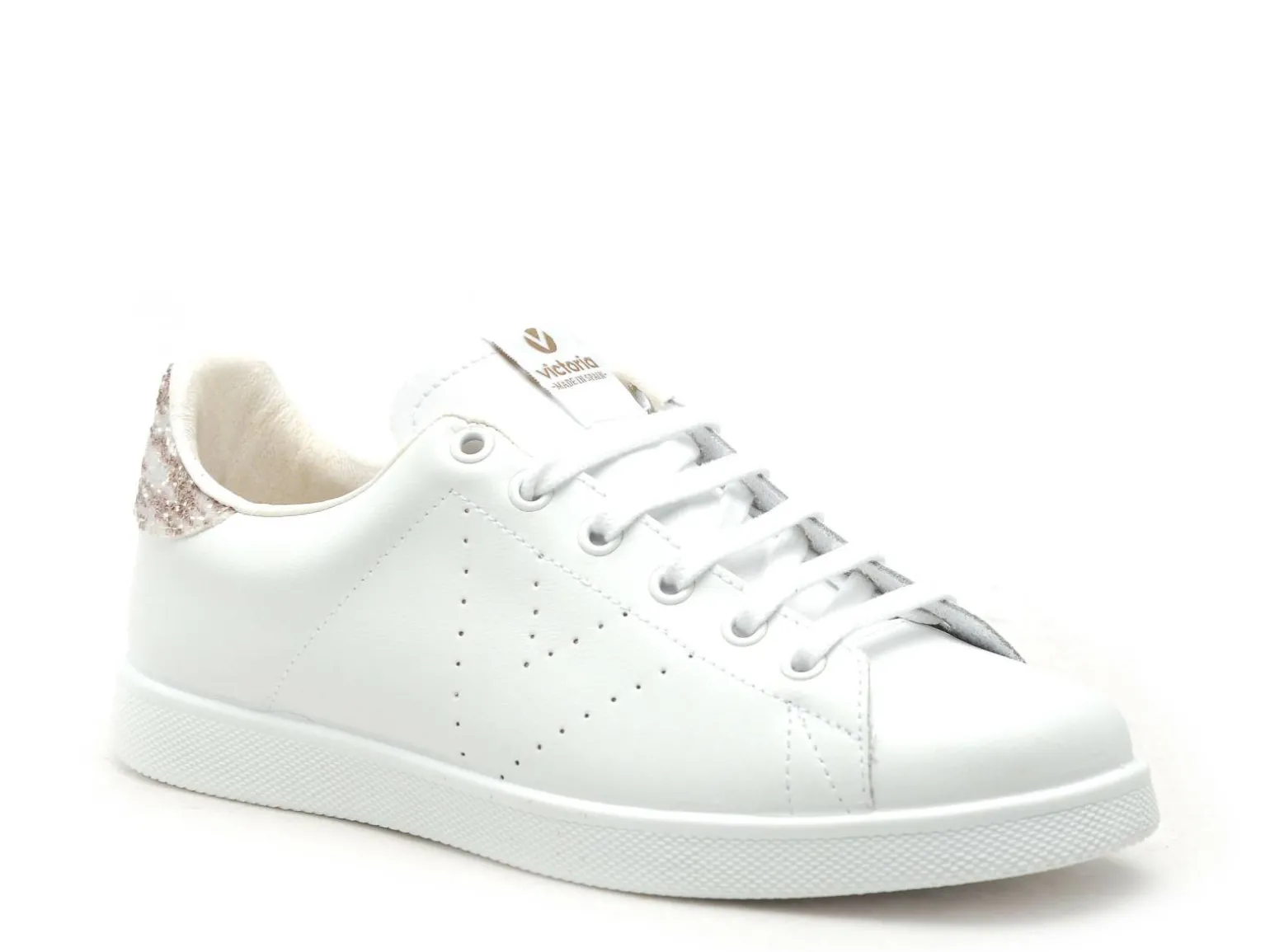 Victoria TENISPIELGLIT 1125104 Blanc Baskets Basses Femme