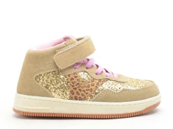 Victoria 1124127 TIEMPO BOTIN SERRAJE CO Beige Baskets Montantes Fille