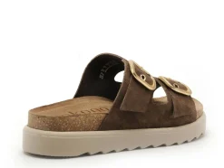 Yokono TUNES130 Marron Mules et Sabots à Talons Femme
