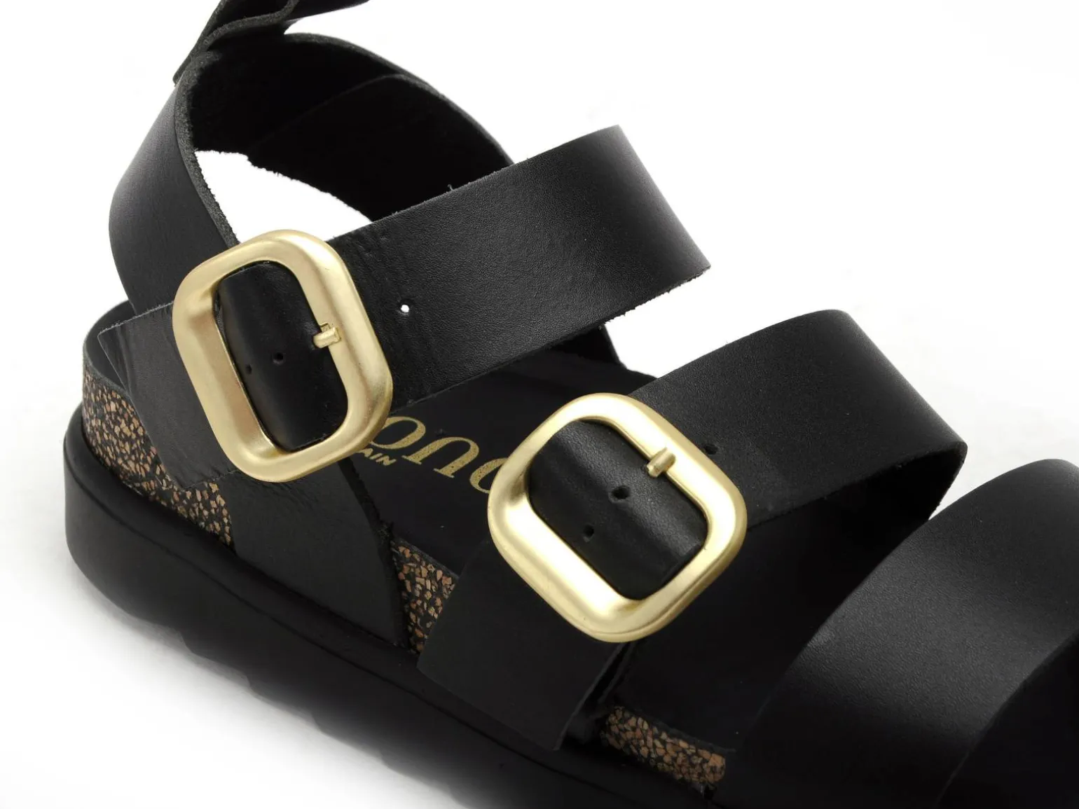 Yokono TUNES 127 Noir Sandales à Talons Femme