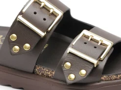 Yokono TUNEZ 262 Marron Sandales Plates Femme