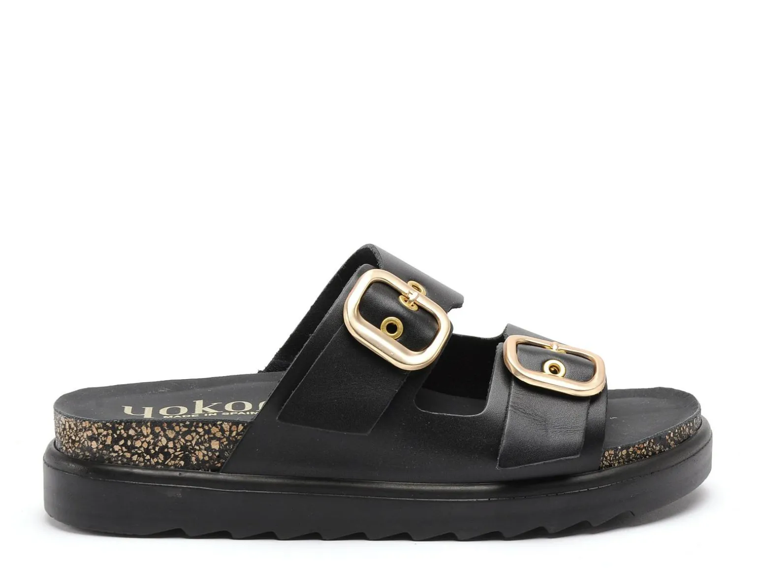 Yokono TUNEZ 130 Noir Mules et Sabots Plats Femme