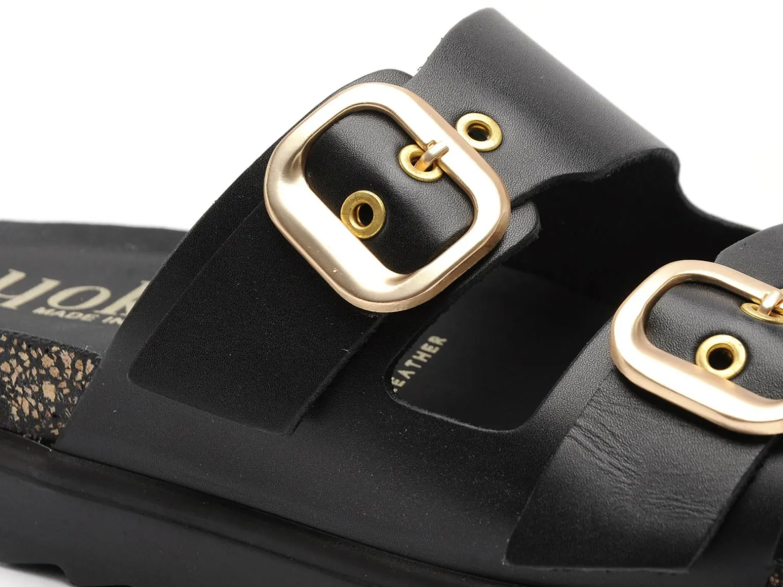 Yokono TUNEZ 130 Noir Mules et Sabots Plats Femme