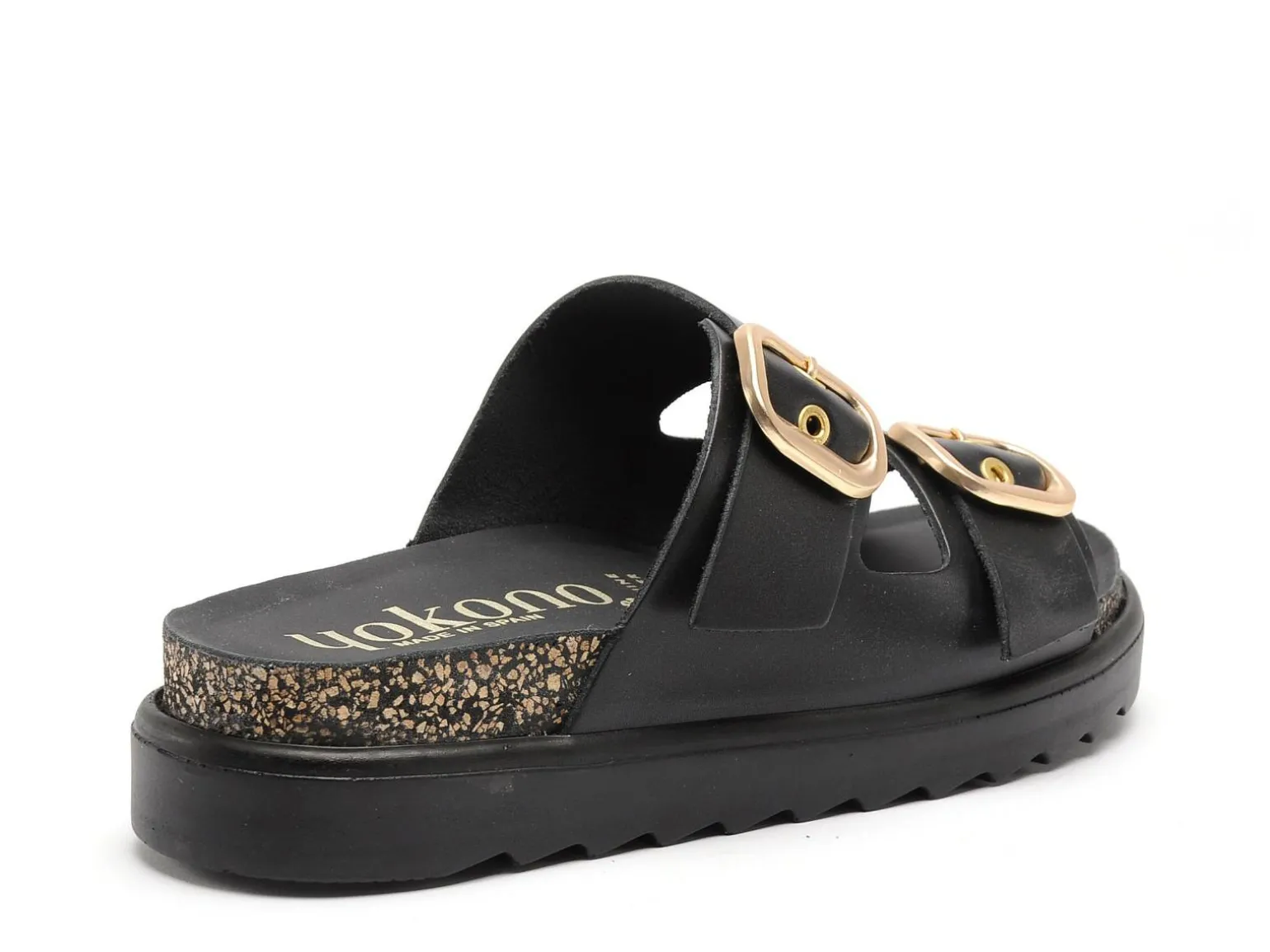 Yokono TUNEZ 130 Noir Mules et Sabots Plats Femme